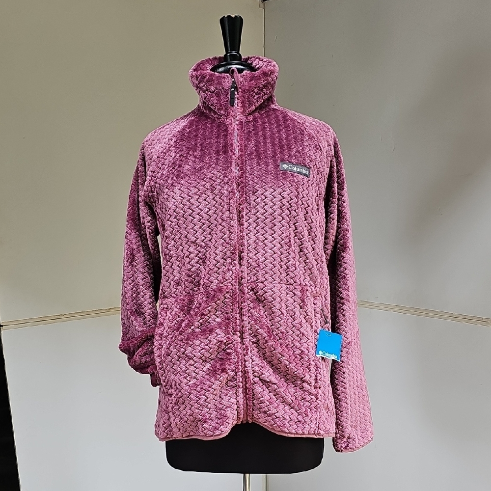 Columbia Women's Mauve Teddy Jacket